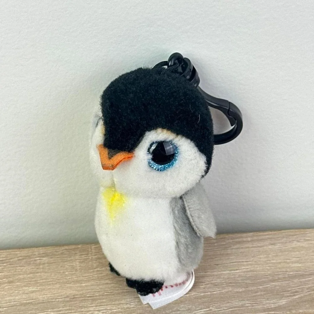 Ty Beanie Boo's penguin plush keychain